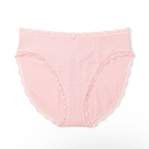 Victoria's Secret Stretch Cotton High-Leg Brief Panty Pretty Blossom XXL NEW - Picture 5 of 6